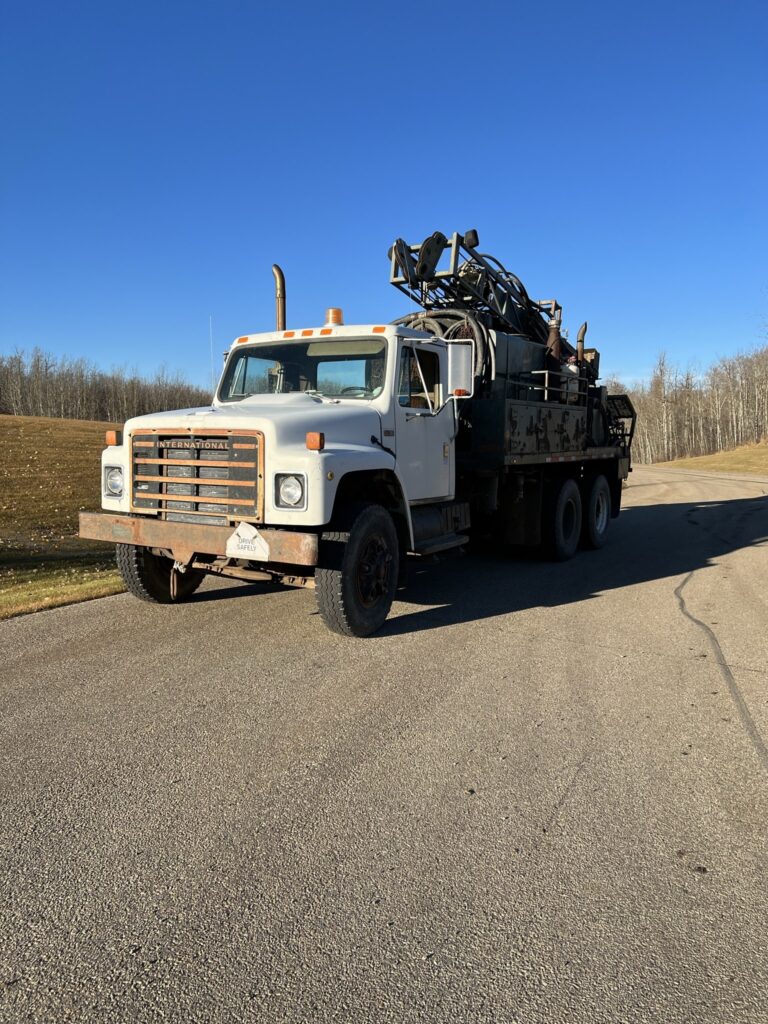 Tandem Truck Mounted Drilling Rig