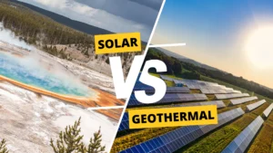 Solar vs. Geothermal Energy