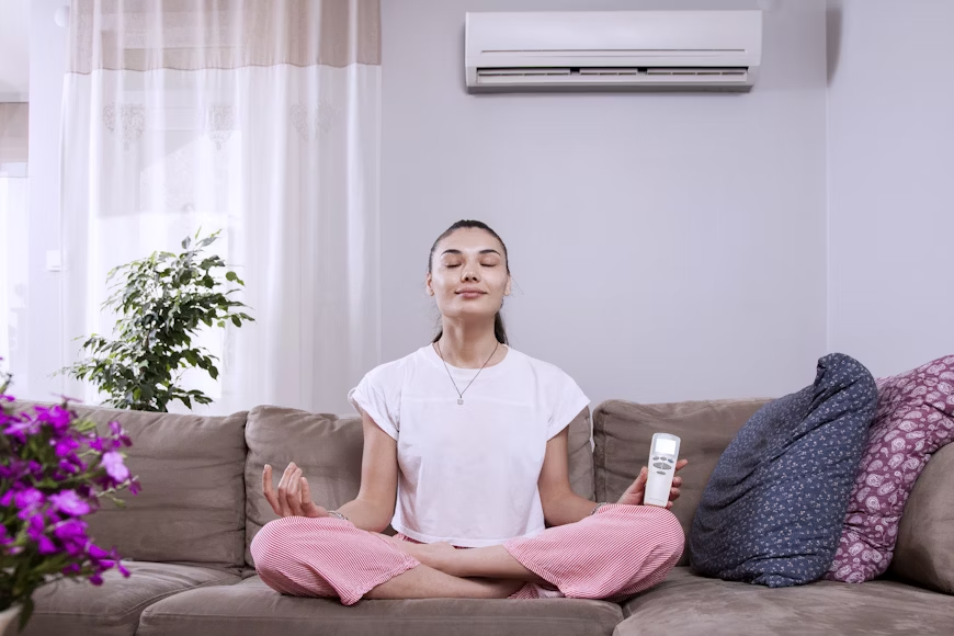 AC smells at startup