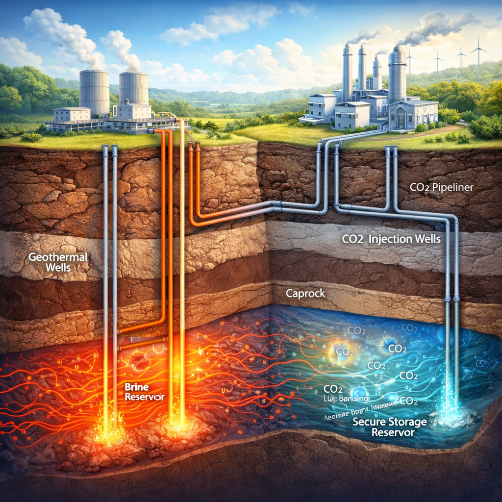 Integration of Carbon Capture & Geothermal