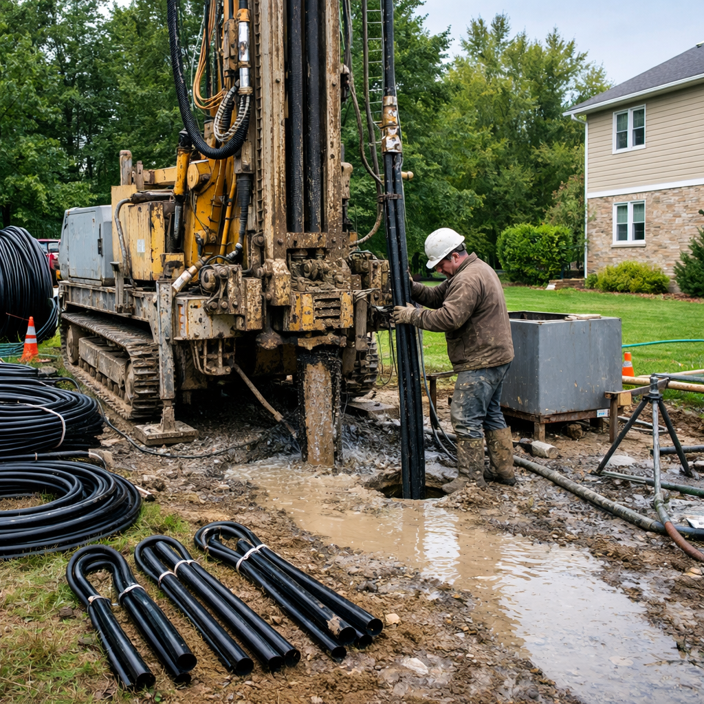 Vertical vs Horizontal Geothermal Loops