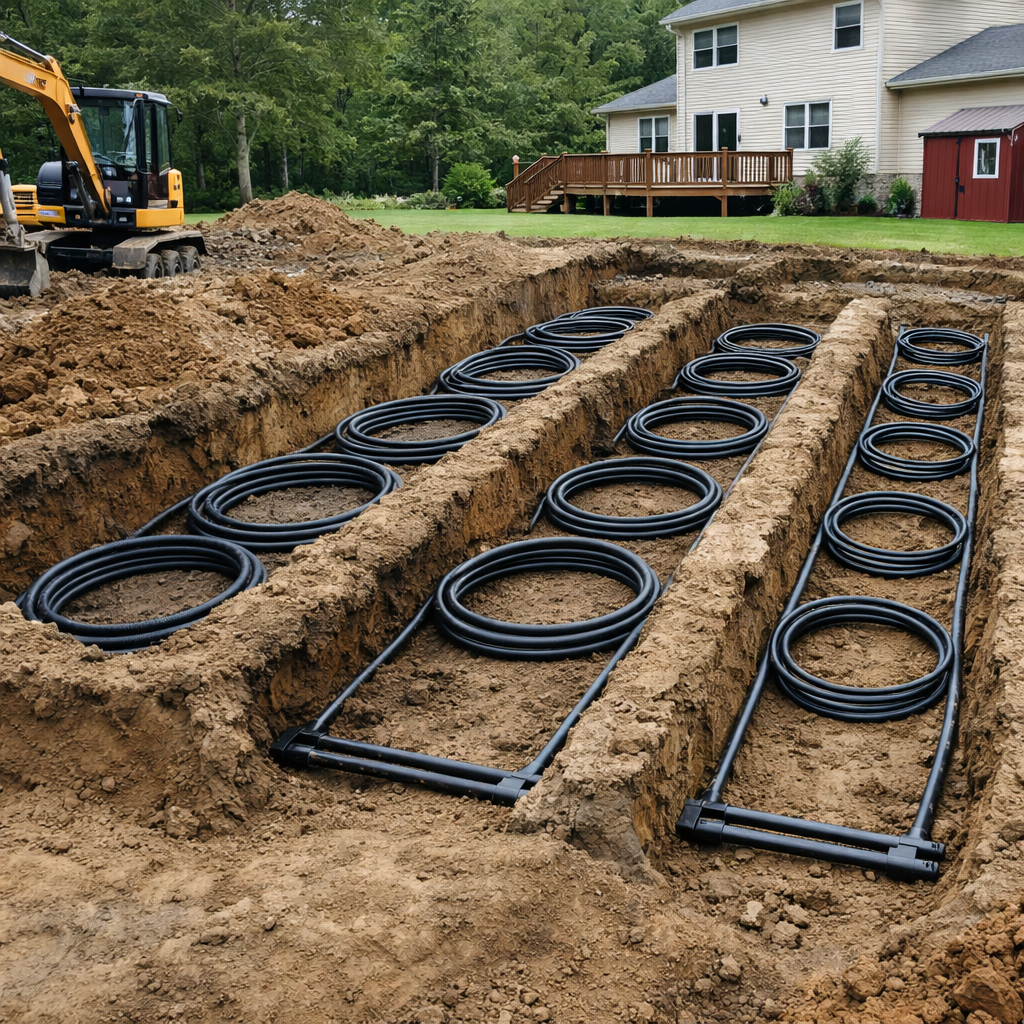 Vertical vs Horizontal Geothermal Loops