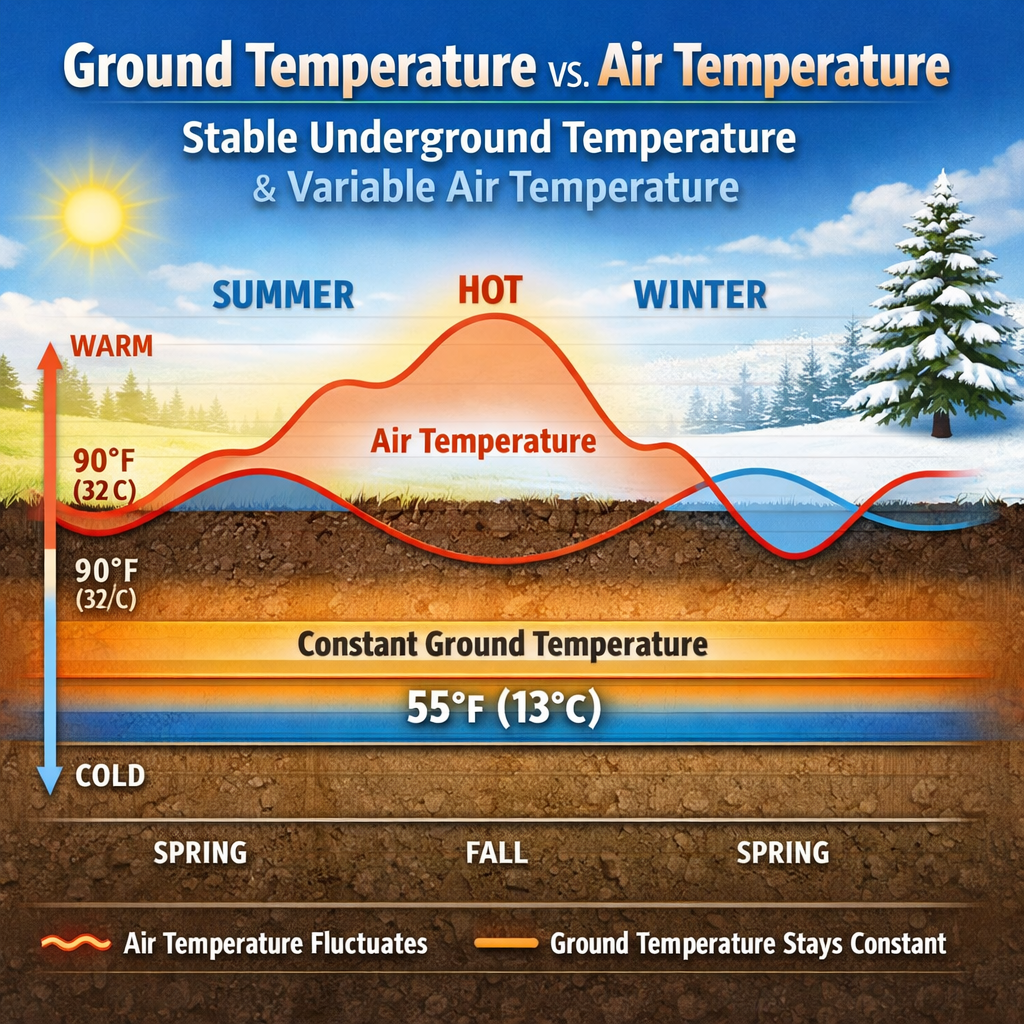 Ground Temperature Stability