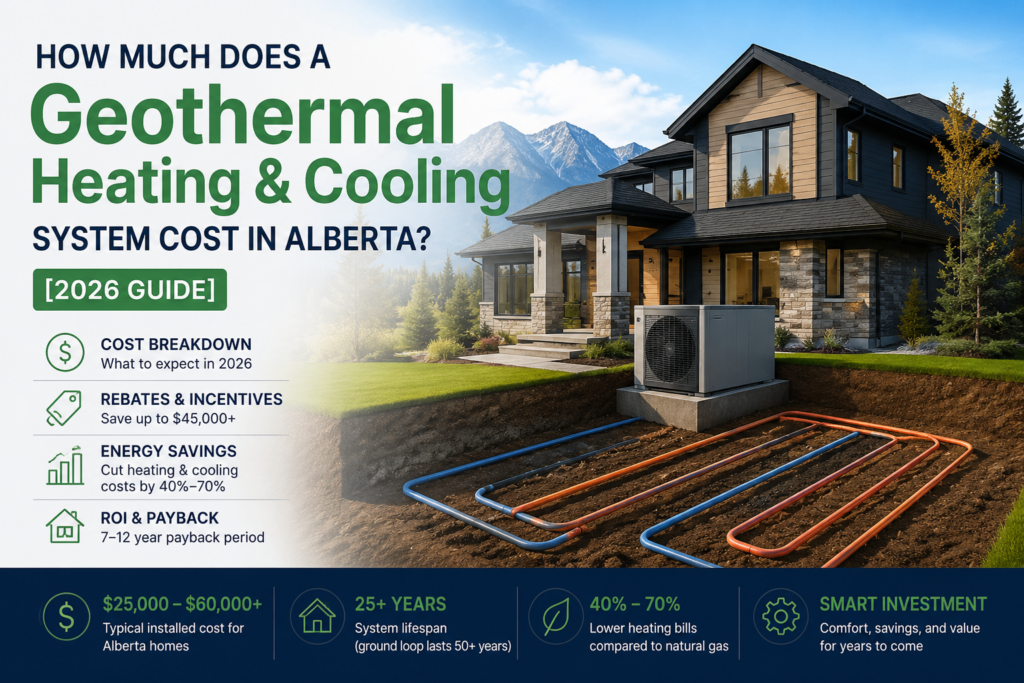 geothermal heating and cooling cost